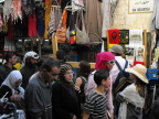  Rushing home before the holy days begin at sundown, Old City, Jerusalem