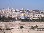  The Dome of the Rock dominates the view of the Old City from Mount Scopus