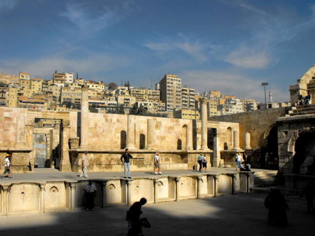  All the world's a stage, Roman ampitheater, Amman
