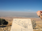  Our guide claimed that on a clear day the view from Mount Nebo includes New York; we did not visit on a clear day