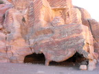  On again, off again geology blessed Petra with amzing colored designs