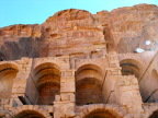  Arches support the plaza before the Urn Tomb, Petra