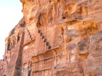  Unfinished stairs lead to unfinished tombs, Petra