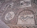  Detail of the starboard Mosaic in the ancient church; Petra