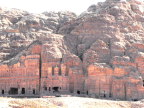  The Tombs of the Kings seen from the ancient church, Petra