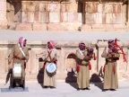  Bagpipes and drums in Jerash, Jordan