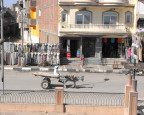  Cart, Coke, and clothing for sale, Edfu