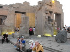  Many guides and groups haunt the Temple of Kom Ombo