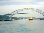  Bridge of the Americas — The only automobile route crossing the Panama Canal