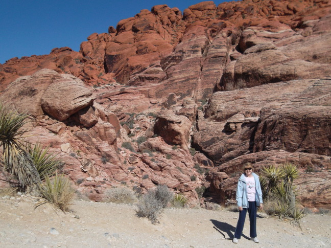  Susan at Red Rock Canyon, Las Vega