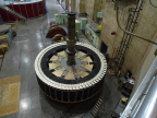  560 ton rotor out for repair at Hoover Dam