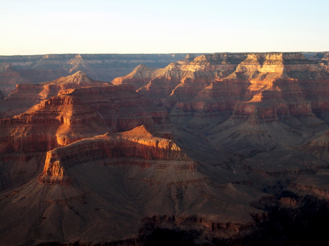  Western Grand Canyon at sunset