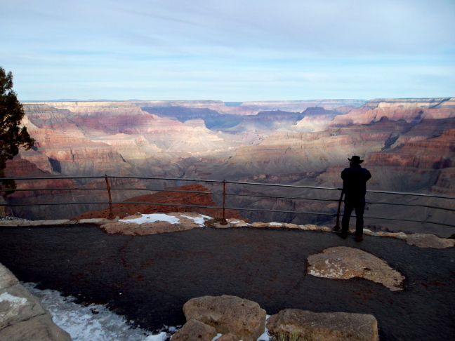  Dawn paints the canyon, as seen from Hopi Point