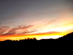  Sunrise on our last day, Williams Arizona, 5:58AM