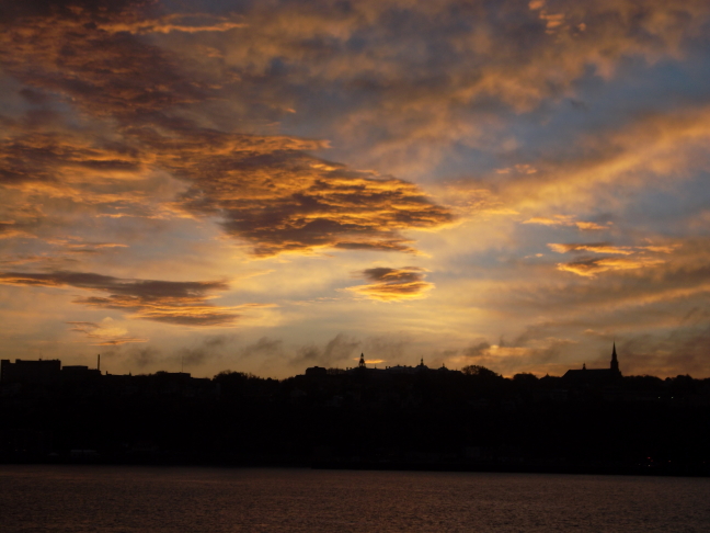  Sunrise from Quebec City