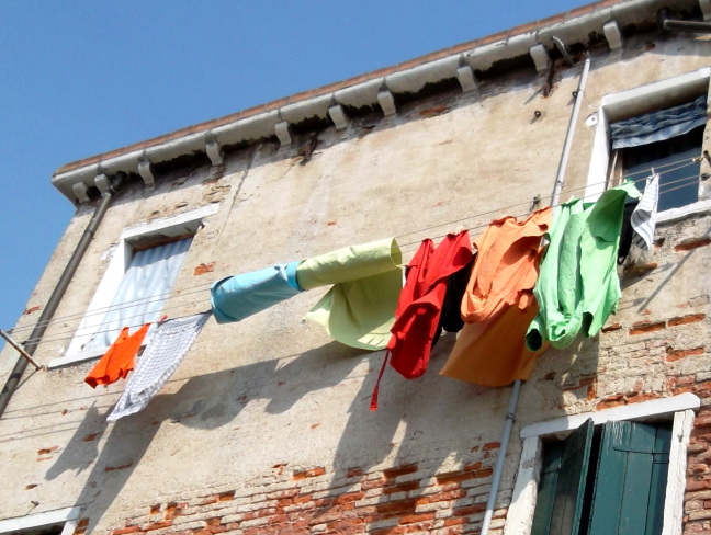  Our B&B actually had a clothes washer we could use. And after four days we already had enough laundry to take advantage.