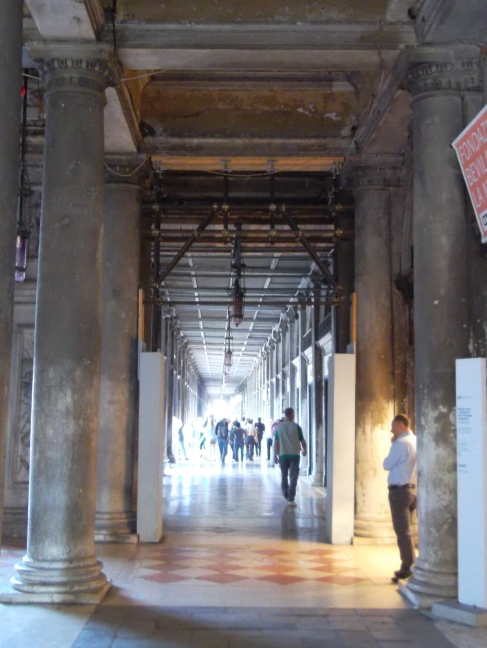  Collanade along south side of Piazza San Marco, Venice