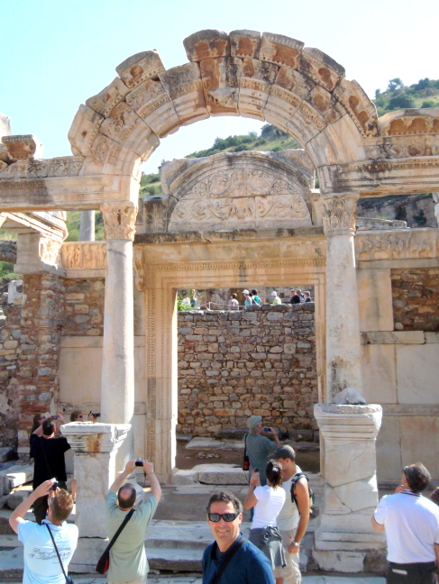  The Memmius Monument, Ephesus. The inner arch depicts Medusa and her snakes