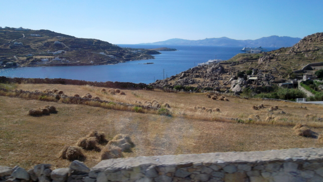  View from the hilltop, Mykonos