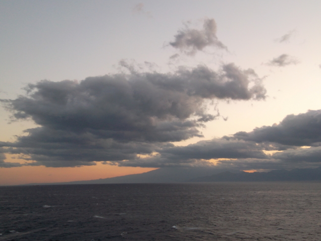  Mt. Etna in Sicily, looming over city of Siracusa