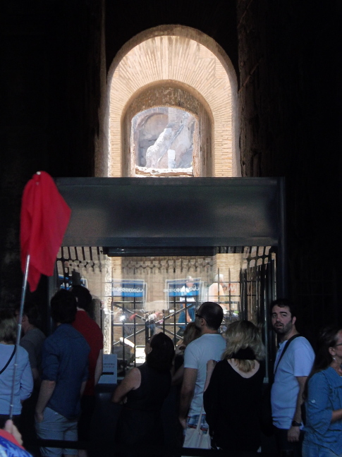  Entering the Colosseum, Rome