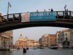  Going under the Accademia Bridge on the Grand Canal, Venice