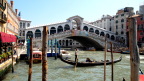  Ponte Di Rialto, the bridge of shops. One of the two bridges over the Grand Canal, Venice.