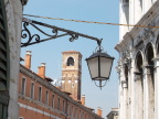  Venice roofline from one of the narrow streets