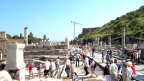  Excavation and restoration continue throughout Ephesus. Only 15% is yet uncovered.