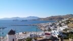  Overlooking Mykonos port.  Houses MUST be white.