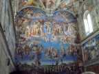  The ceiling done, Michaelangelo went on to paint The Last Judgment on the west wall of the Sistine Chapel