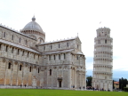  Tower and Cathedral are together on Pisa&s town square