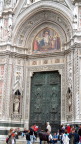  Main door of Florence&s Duomo Cathedral