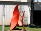  Sculpture outside Joan Miro museum, Barcelona