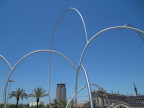  Gateway arch to Barcelona Port