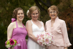  Rebecca, Elyn, and Susan before Ellyn's wedding