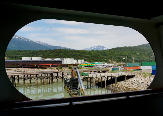  The pier at Skagway