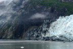  Southern end of the Mergerie Glacier;  dirty from scraping the adjacent cliffs