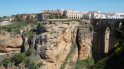  Gorge and bridge, La Ronda; place of Civil War executions and Hemingway novel