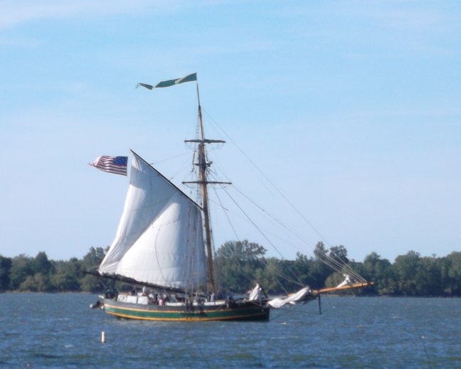  Tall ship on Lake Erie