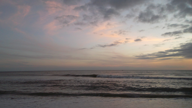  The waves crash in at subset, Sanibel FL