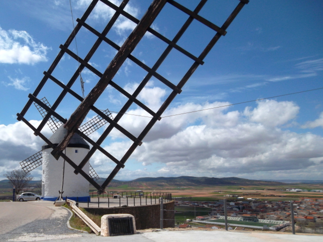  Cap of windmill can be rotated by hand to maximize the wind