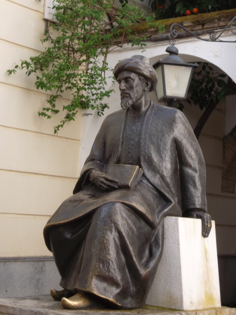  Jewish philosopher Maimonides, old Jewish quarter, Cordoba