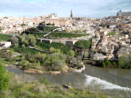  View of Toledo across Tagus River, made famous by El Greco painting