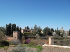  View of Alhambra from Generalife Gardens