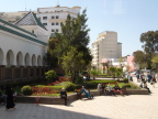  Plaza outside mosque in Tangiers