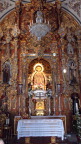  Gold-encrusted virgin in La Ronda church