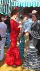  Flamenco style: fans, mantillas, ruffles, and cell phones