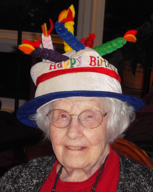 Every year Grandma has to wear the silly hat