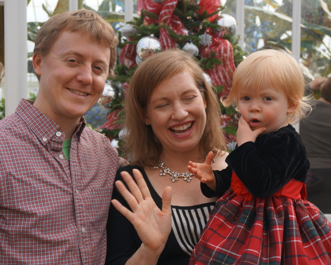 Devin, Ellyn, and Schenley at Phipps